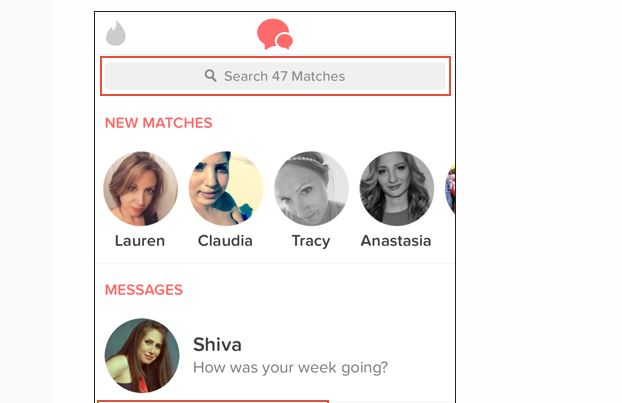 tinder search