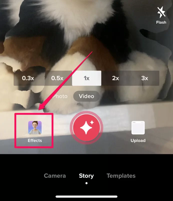 how to remove tiktok filter