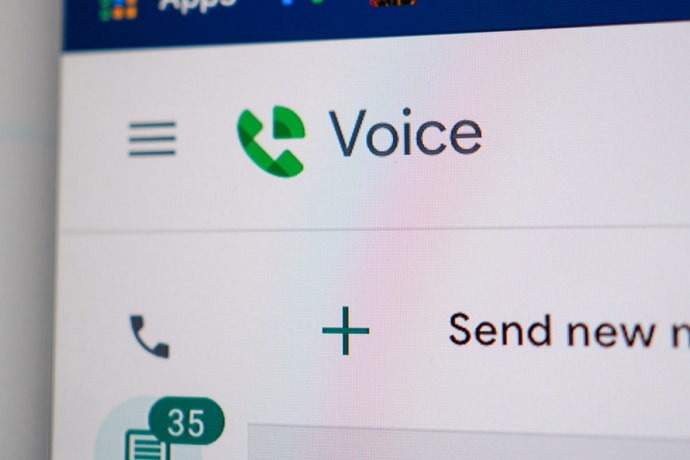 how to change google voice number