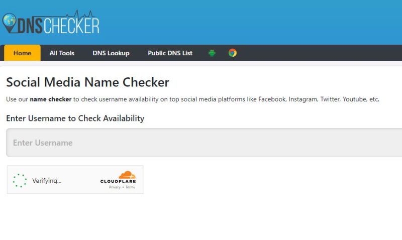 Name Checker Tool