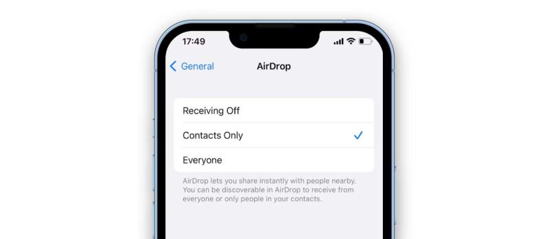 How to AirDrop Photos on iPhone
