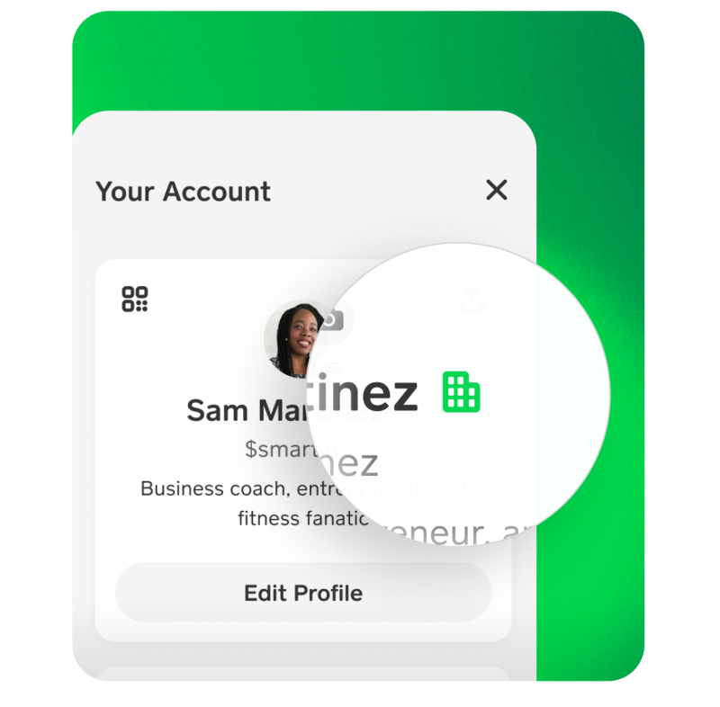 cash app business account