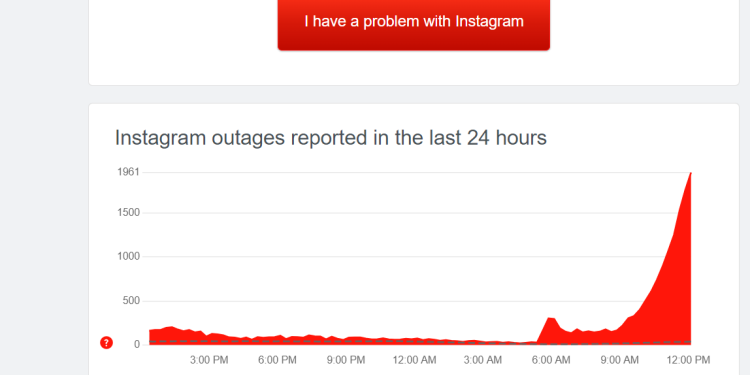 there was a problem logging you into Instagram