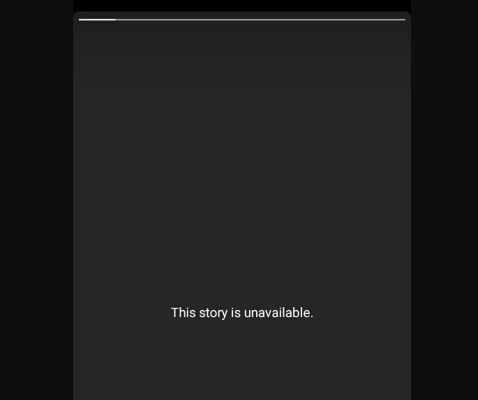 this story is unavailable instagram