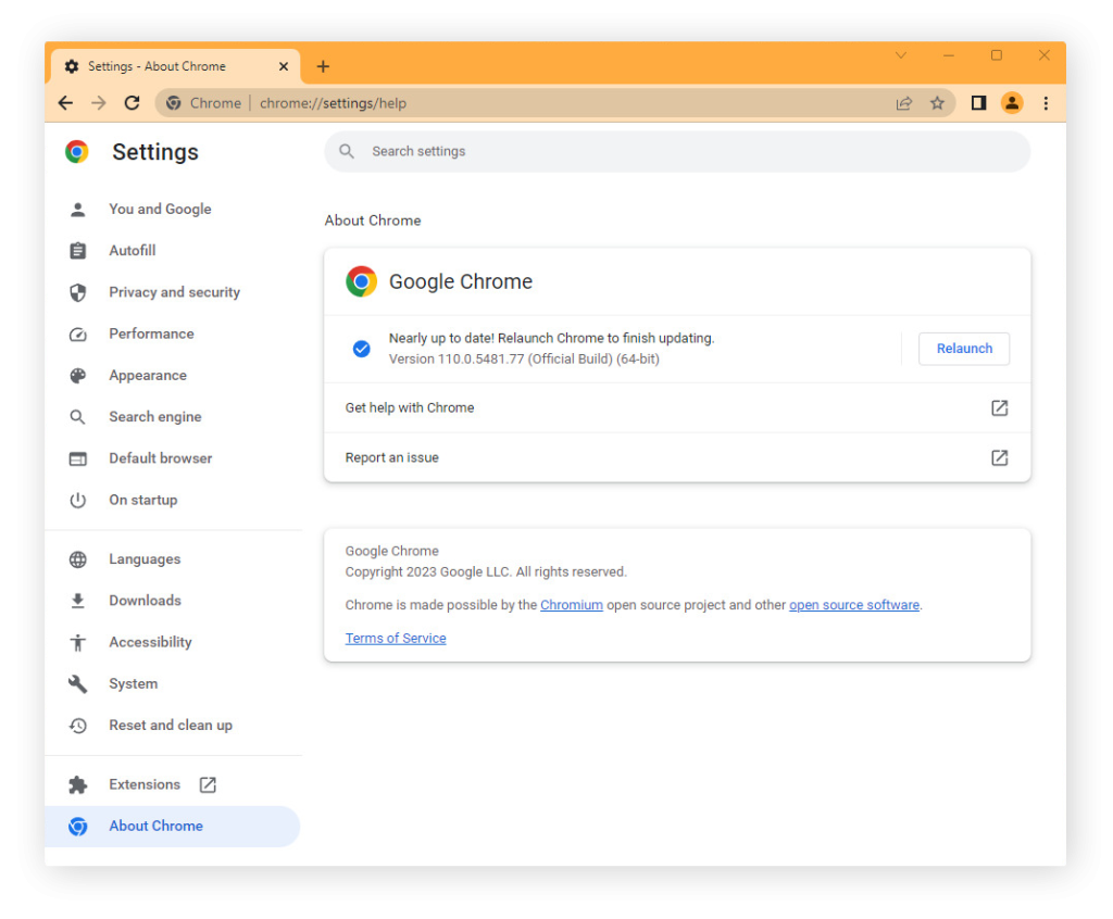 How to Update Chrome