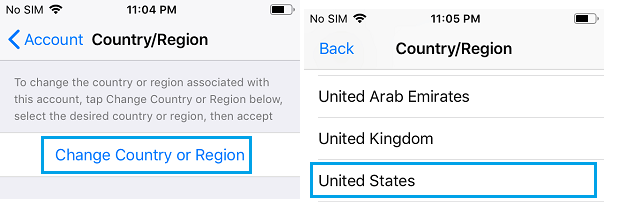 How to Change App Store Country