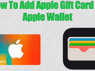 How to Add Apple Gift Card to Wallet