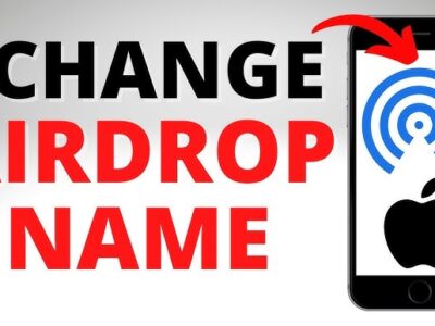 How to Change AirDrop Name