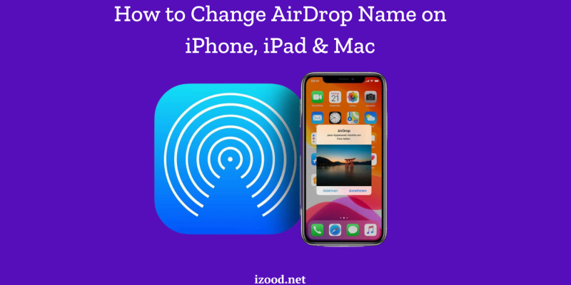 How to Change AirDrop Name