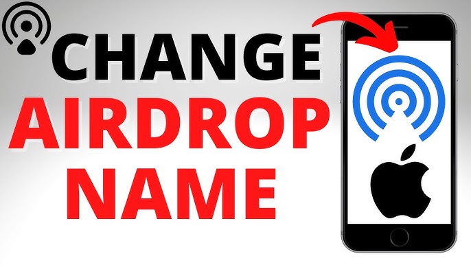How to Change AirDrop Name