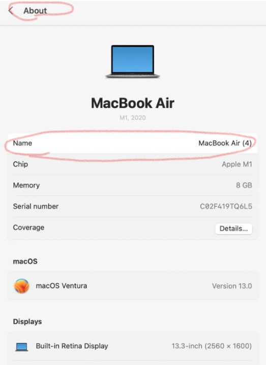 How to Change Your AirDrop Name