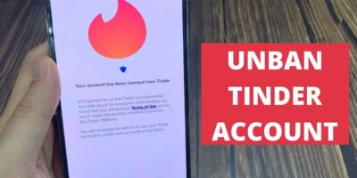 how to get unbanned from tinder