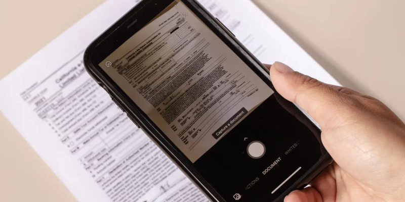 How to Scan a Document on iPhone