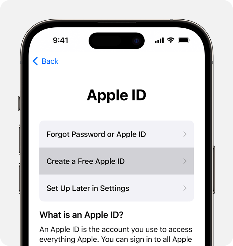 How To Create an Apple ID
