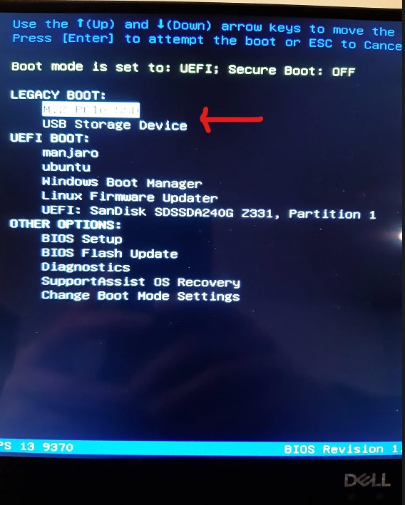How to Boot from USB