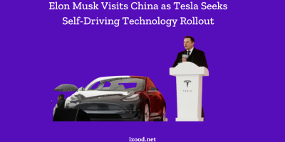 Elon Musk Visits China as Tesla Seeks Self Driving Technology Rollout