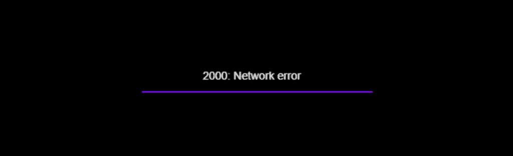 twitch error 2000