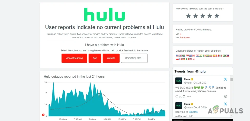 Hulu Error Code P Dev320