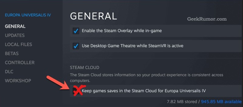 How to Delete Steam Cloud Saves