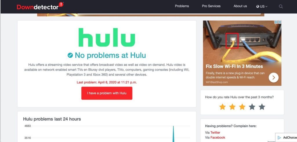 hulu error code p-ts207