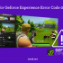 geforce experience error code 0x0003