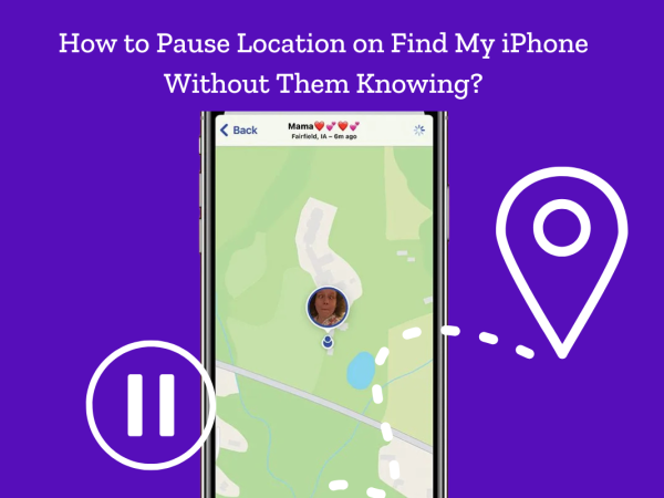 how to pause location on find my iphone