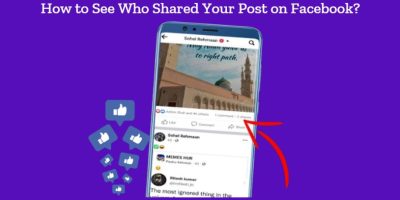 how to see who shared your post on facebook