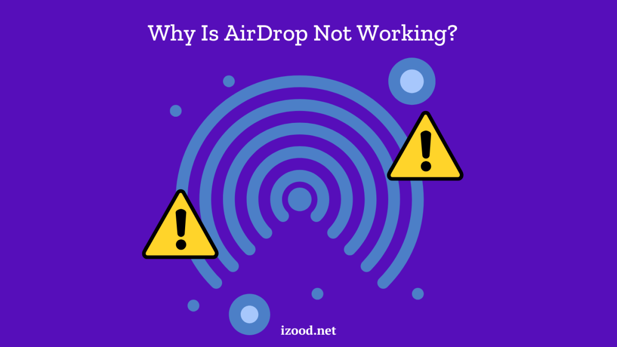 airdrop not working