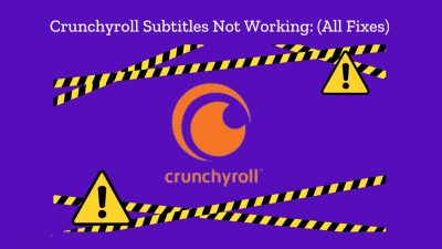 crunchyroll subtitles not working