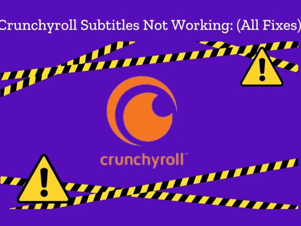 crunchyroll subtitles not working