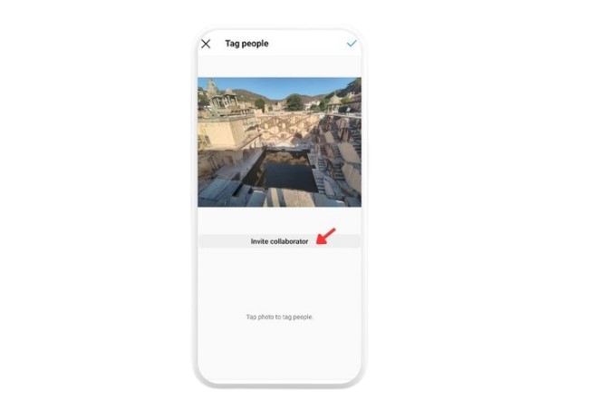 how to add collaborator on instagram