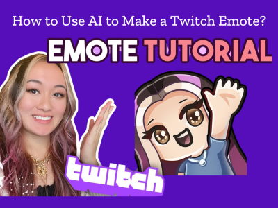 how to use ai to make a twitch emote